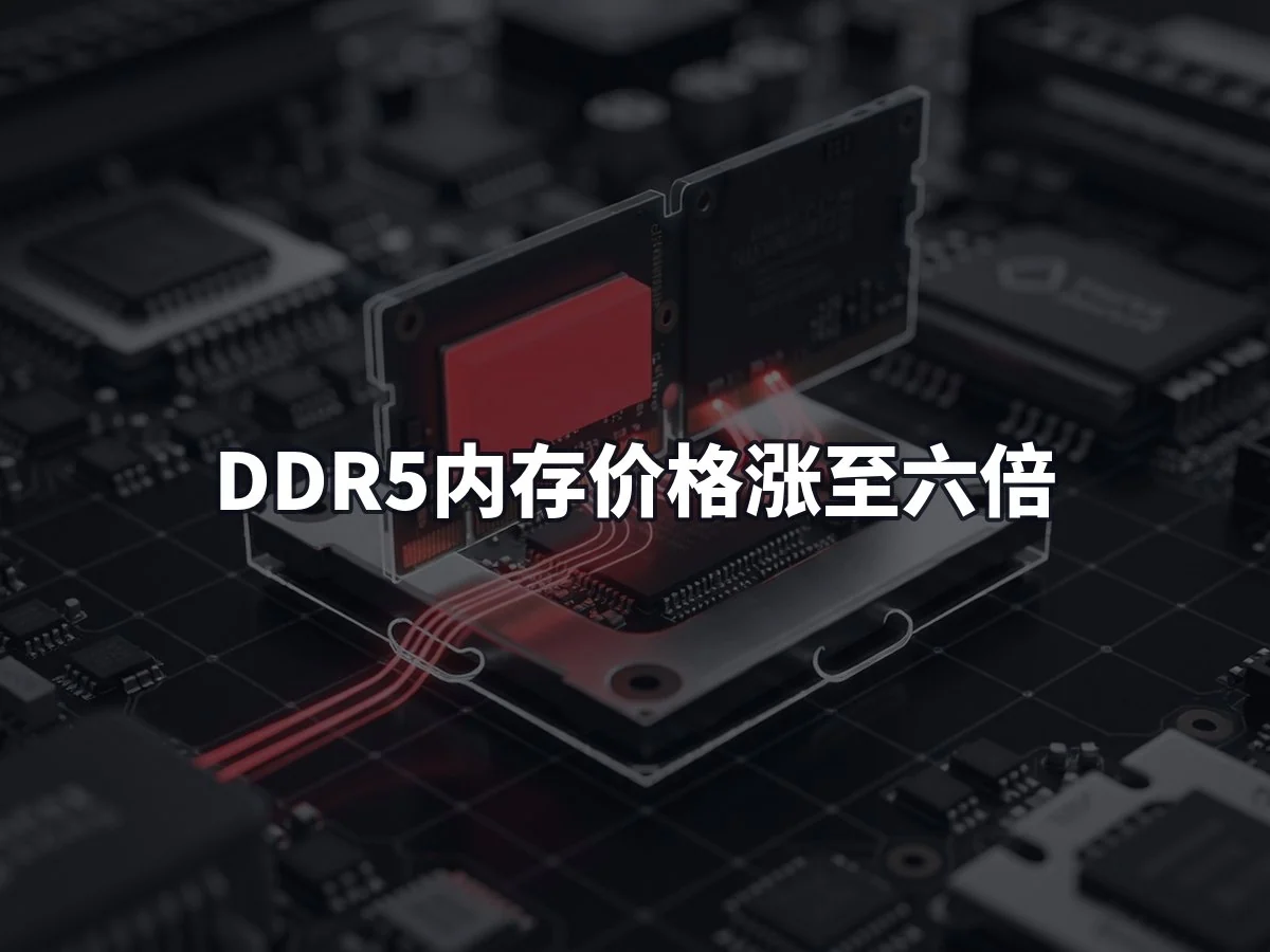 DDR5内存价格涨至六倍