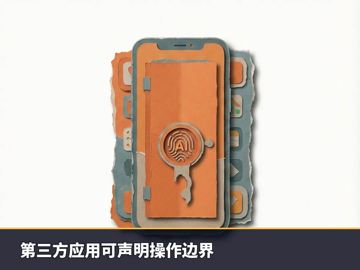 第三方应用可声明操作边界