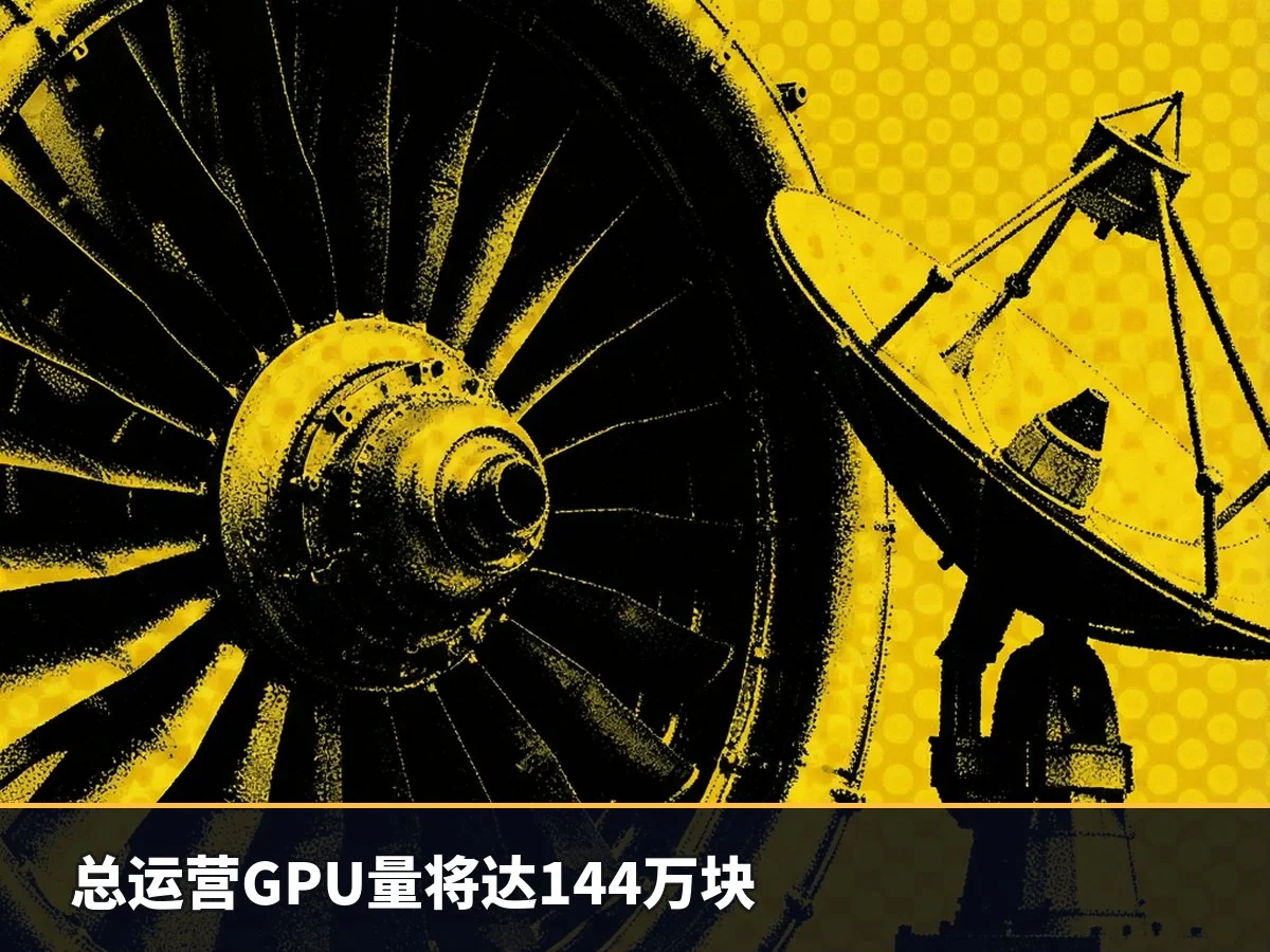 总运营GPU量将达144万块
