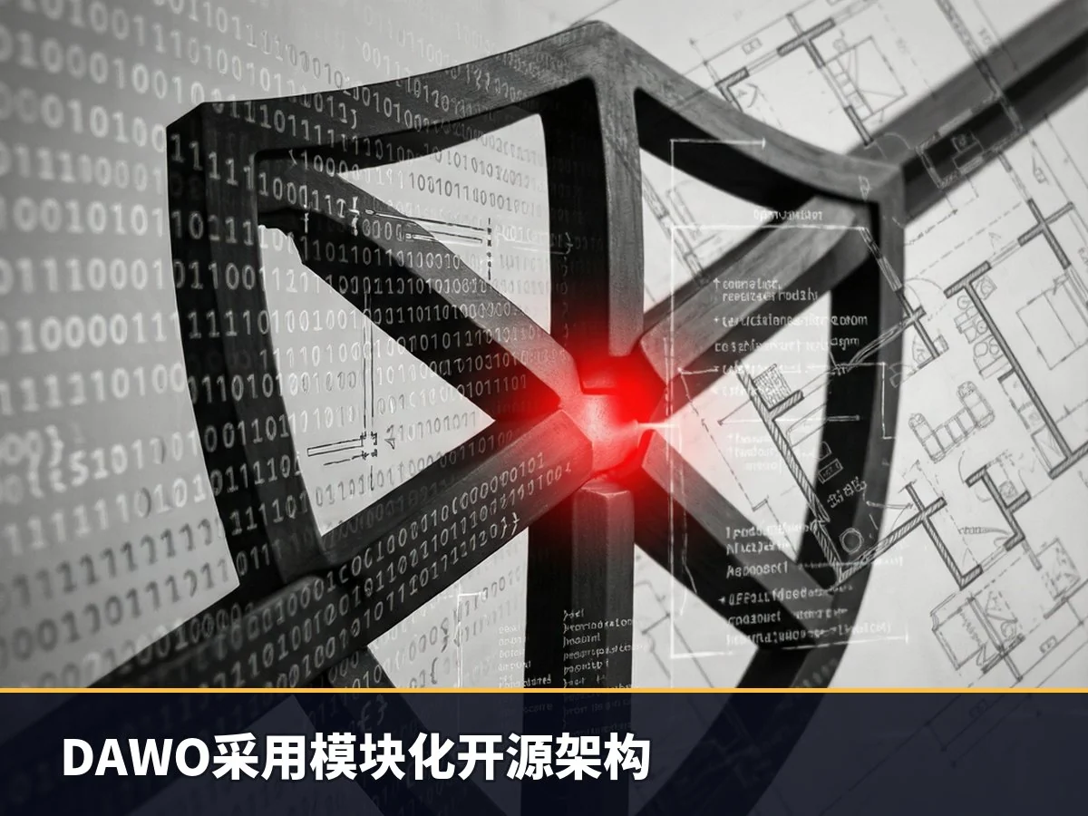 DAWO采用模块化开源架构