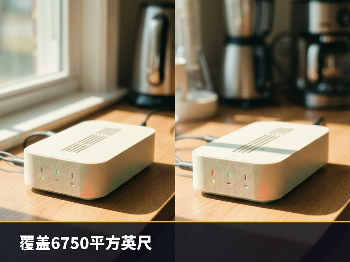 覆盖6750平方英尺