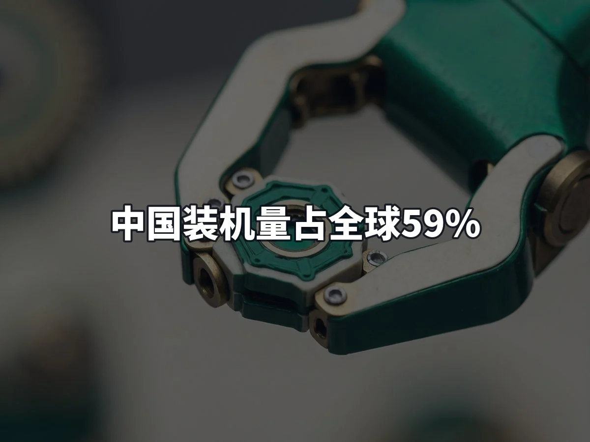 中国装机量占全球59%