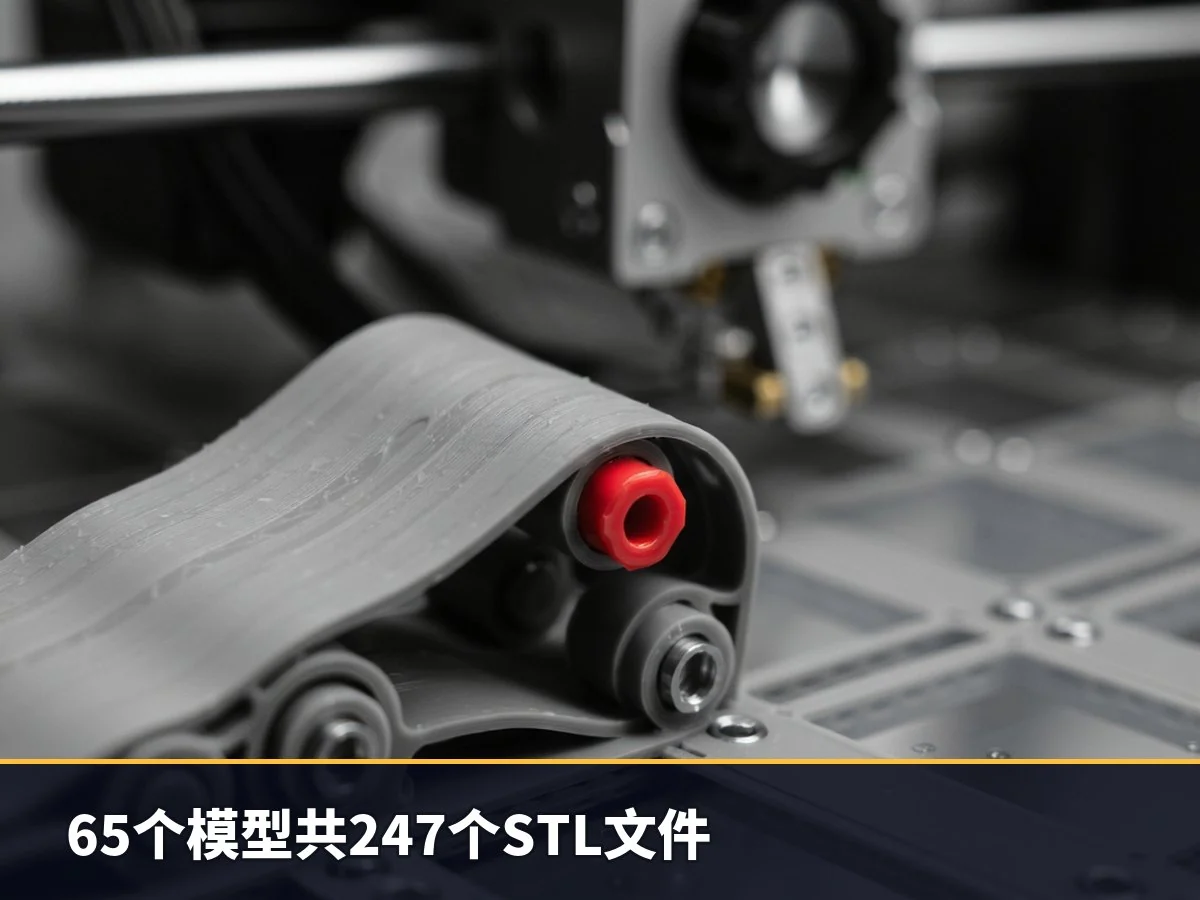 65个模型共247个STL文件