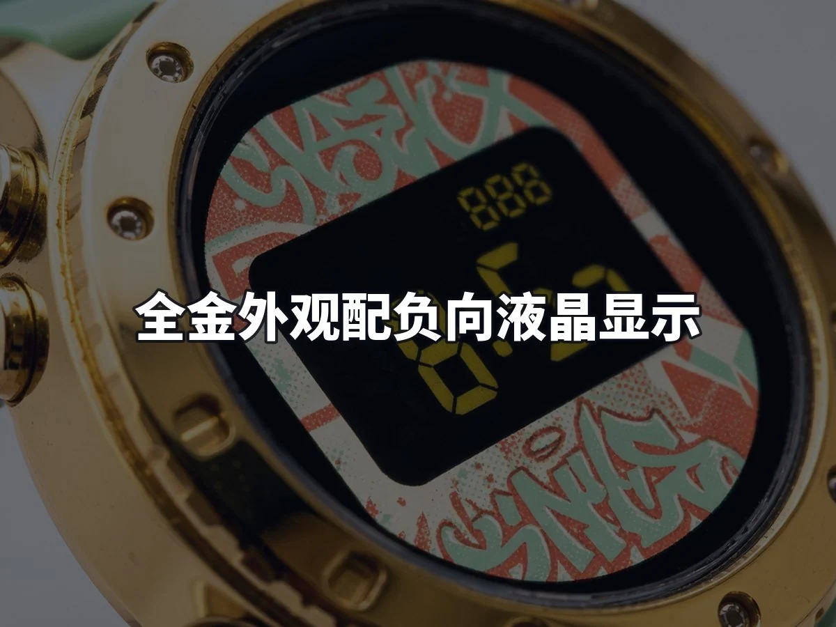 全金外观配负向液晶显示
