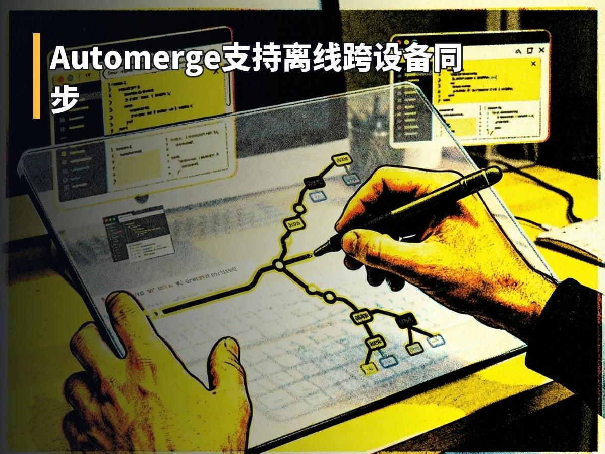 Automerge支持离线跨设备同步