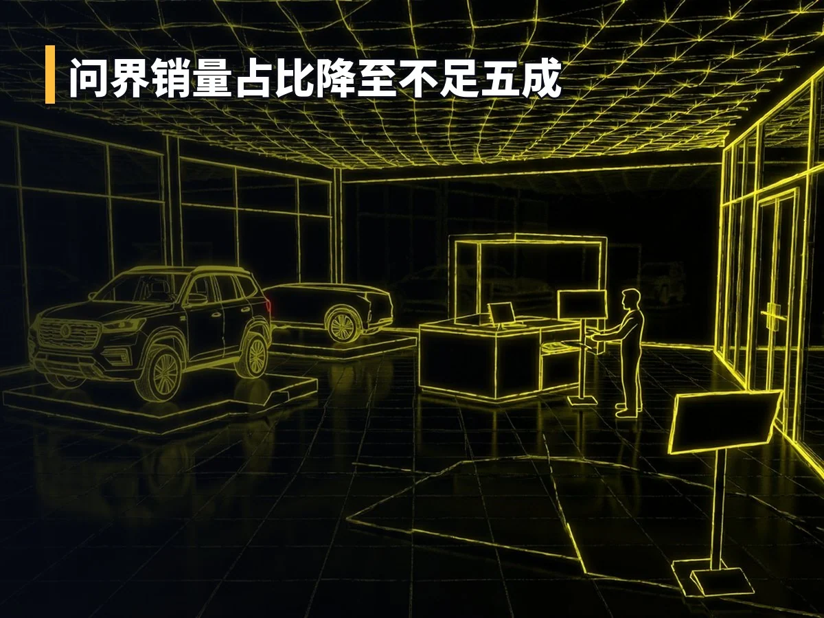 问界销量占比降至不足五成