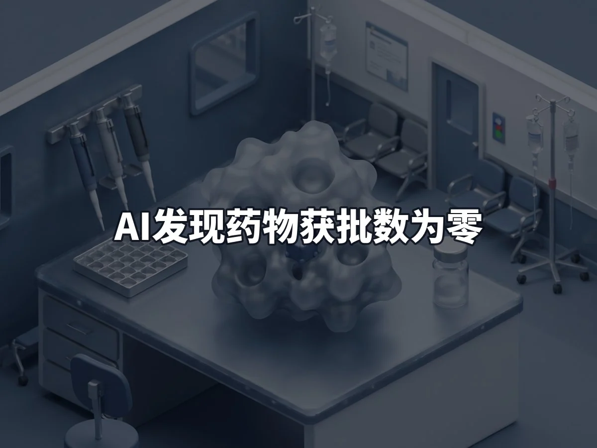 AI发现药物获批数为零