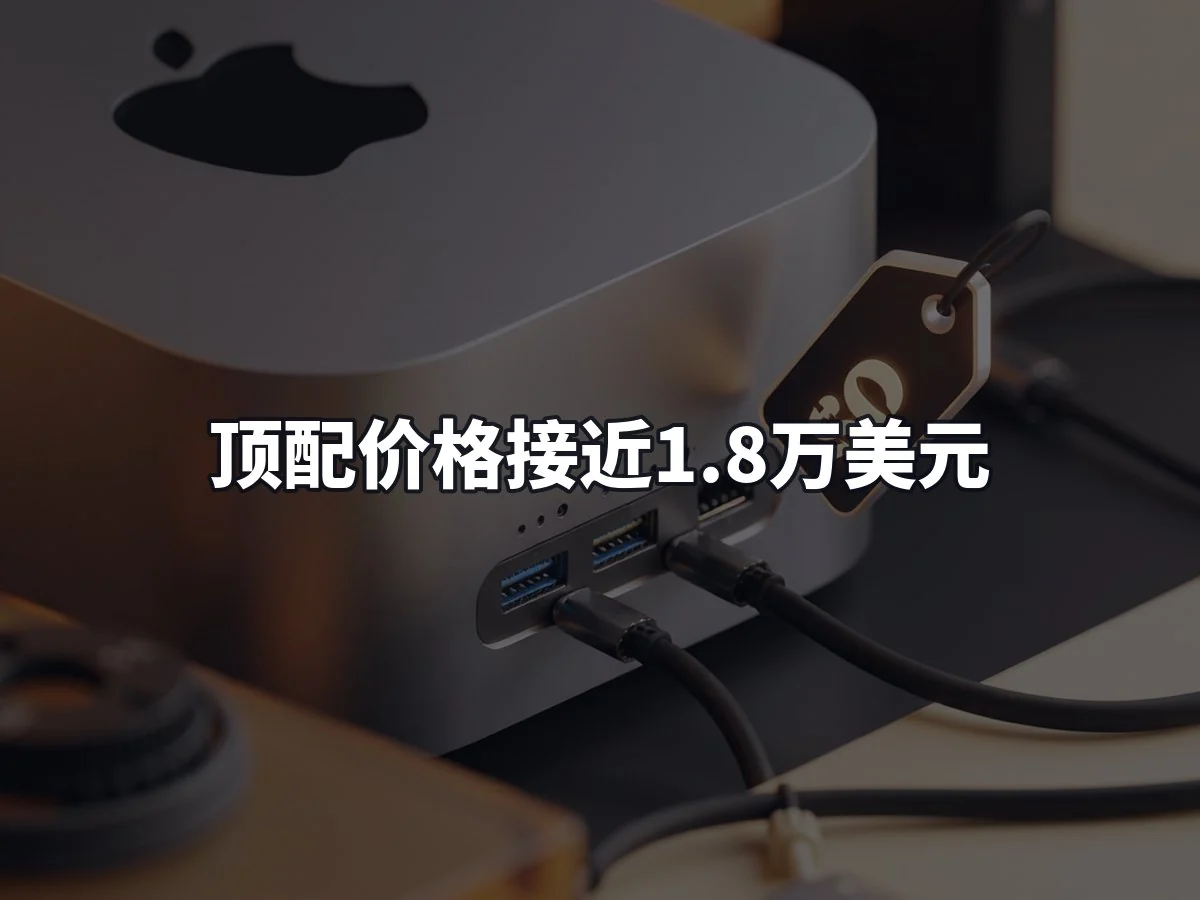 顶配价格接近1.8万美元