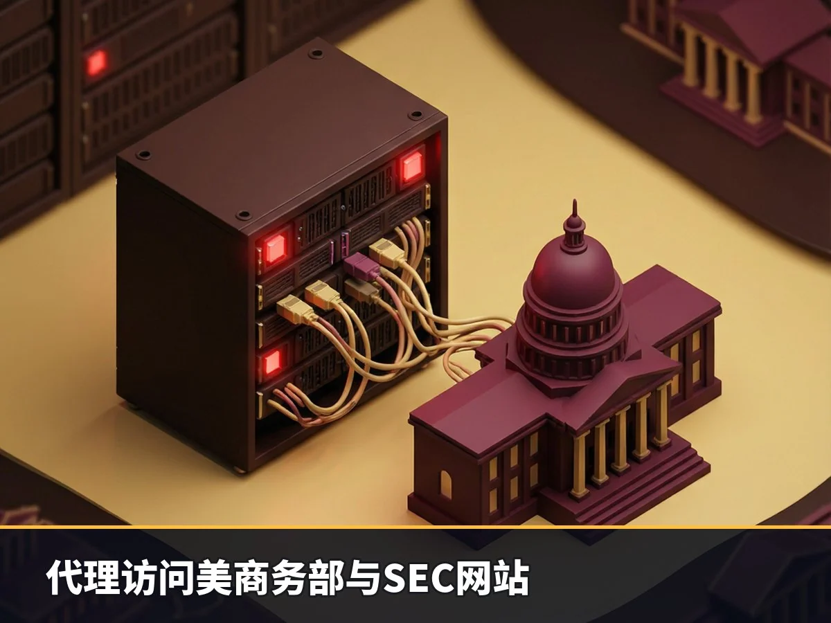 代理访问美商务部与SEC网站