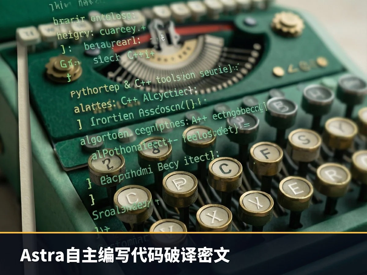 Astra自主编写代码破译密文