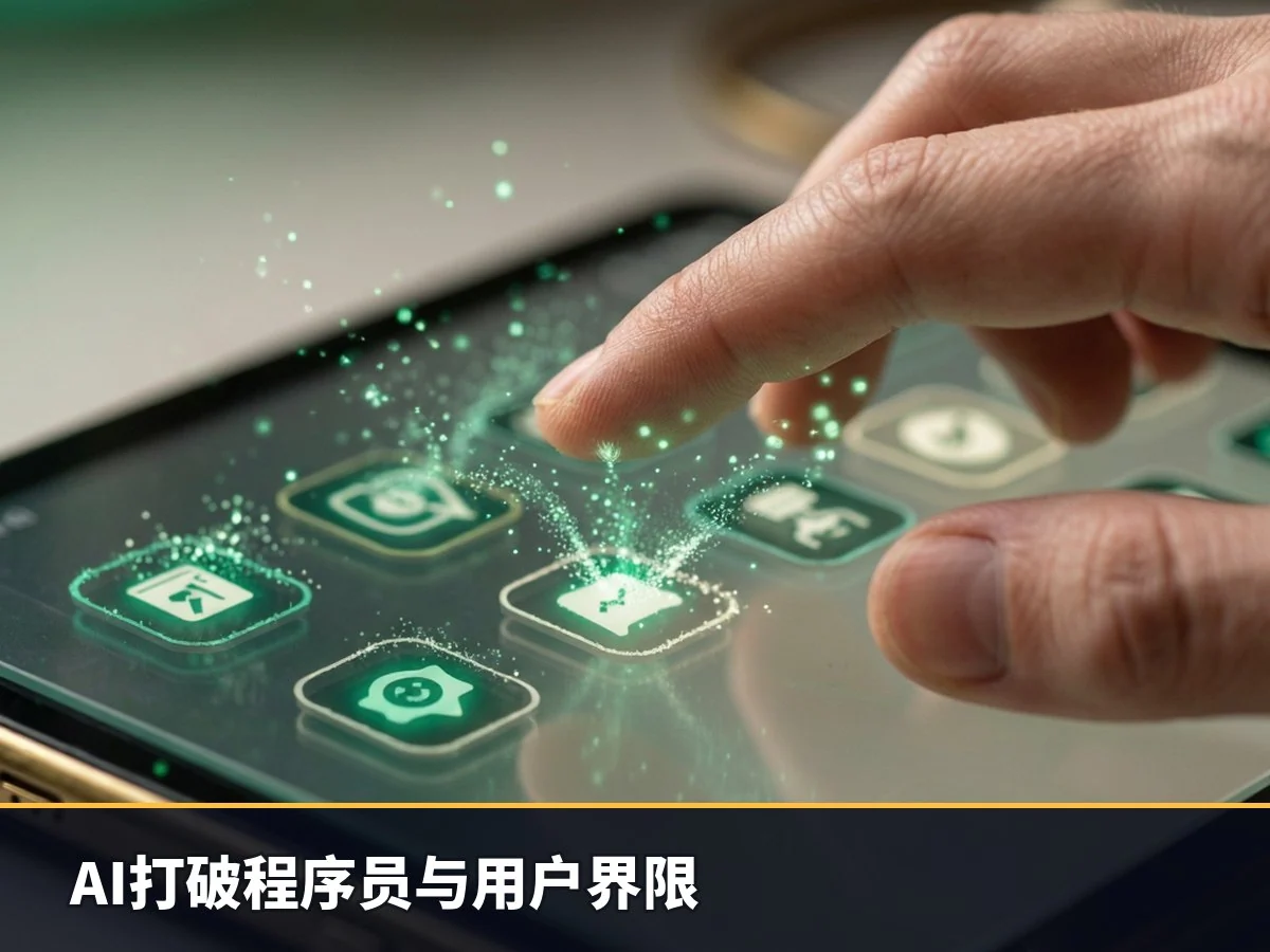 AI打破程序员与用户界限