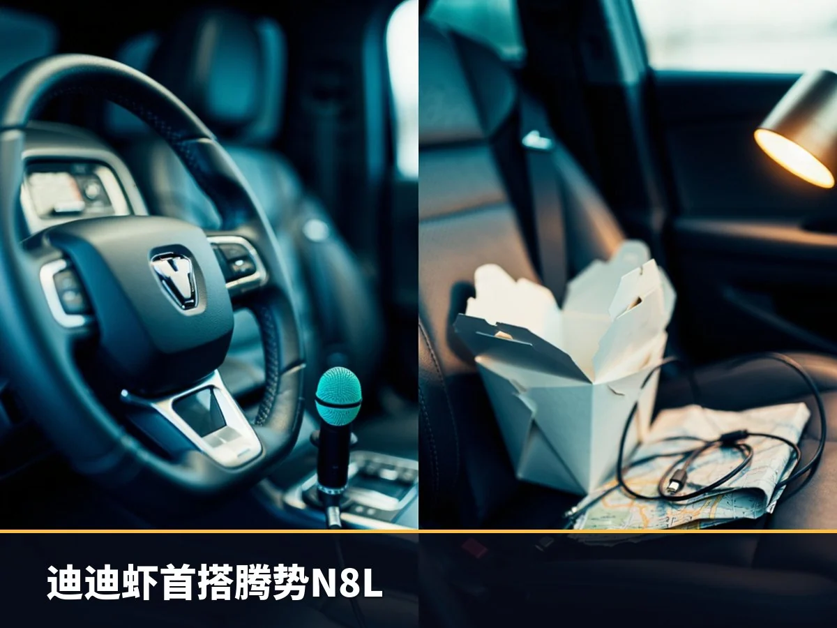迪迪虾首搭腾势N8L