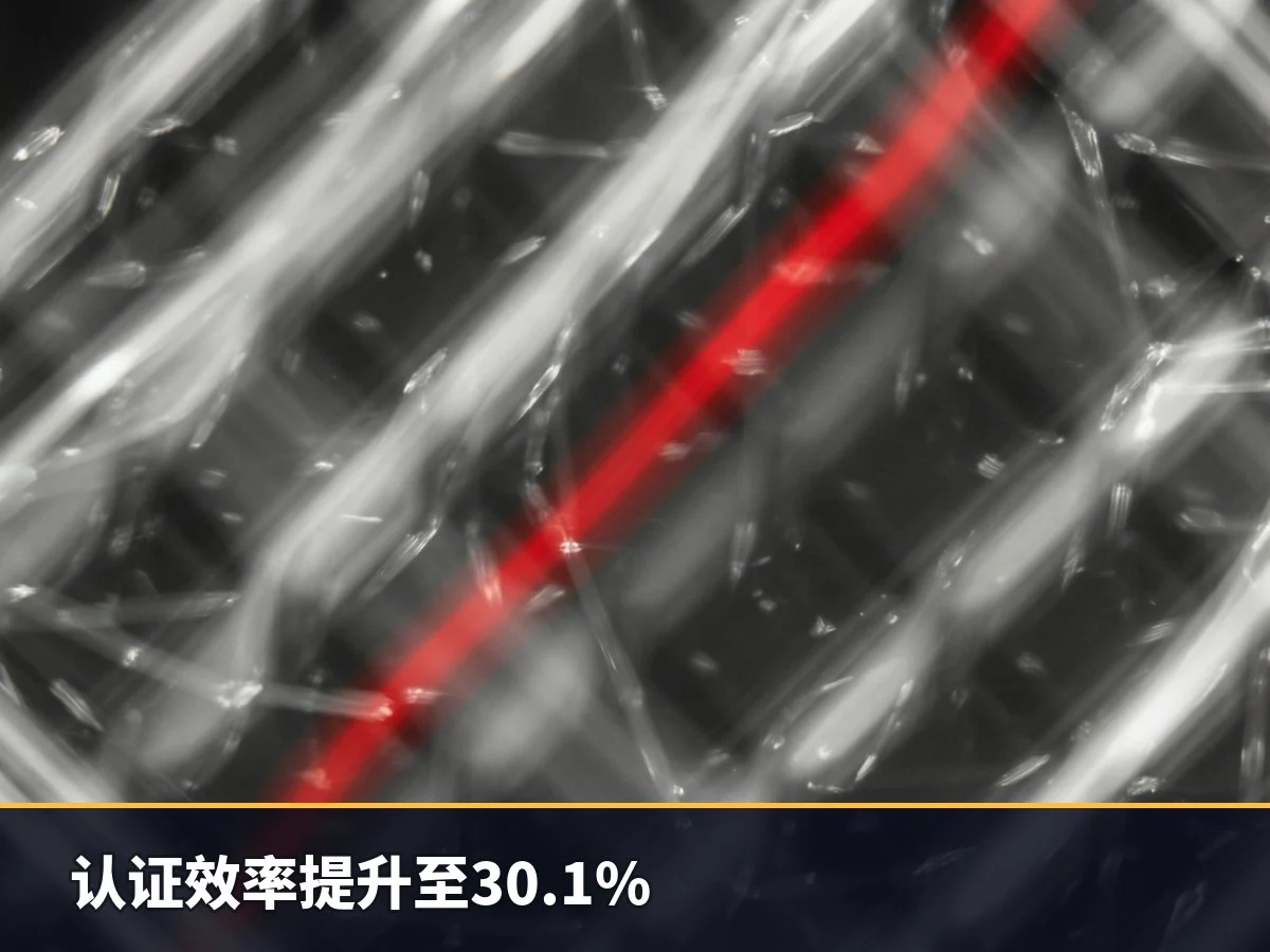 认证效率提升至30.1%