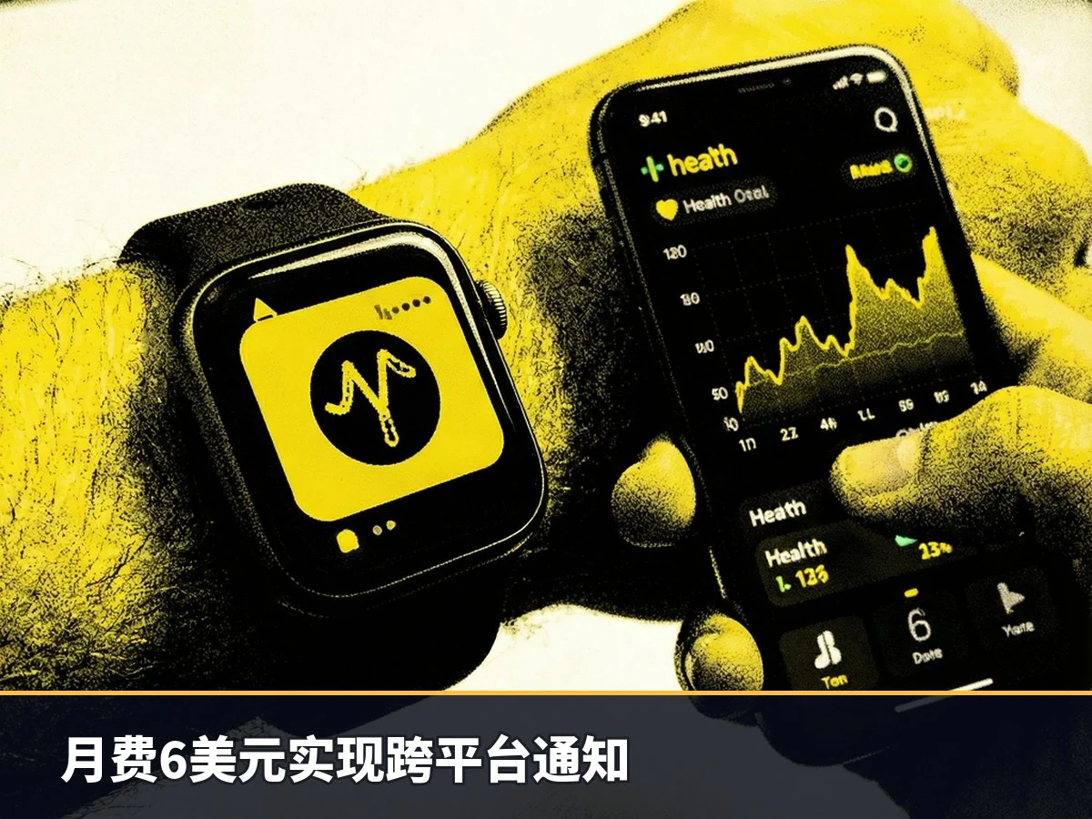 月费6美元实现跨平台通知