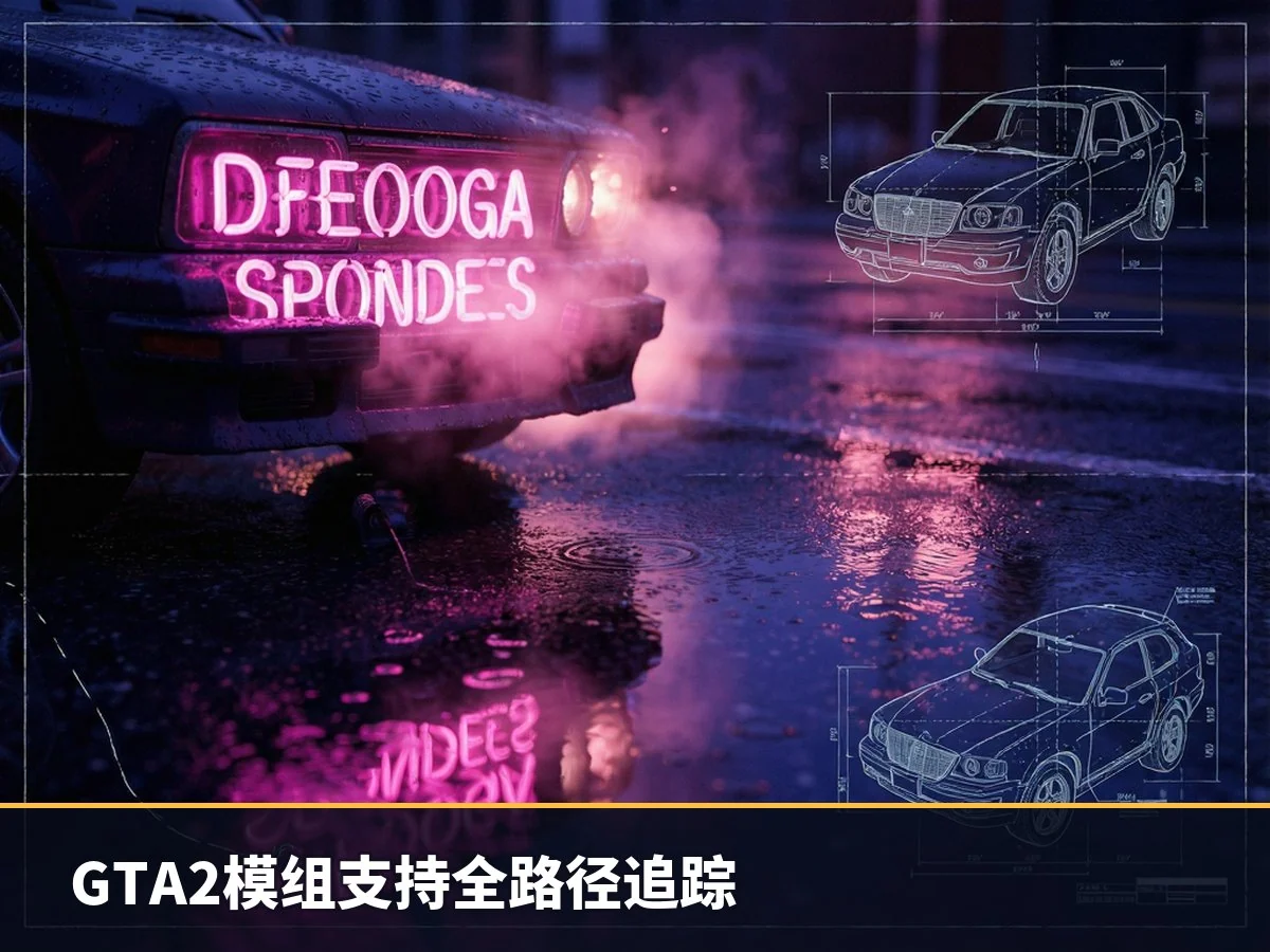 GTA2模组支持全路径追踪