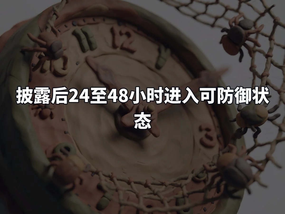 披露后24至48小时进入可防御状态