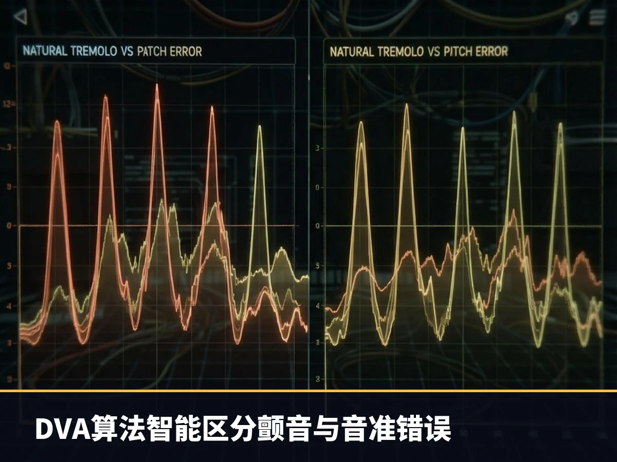 DVA算法智能区分颤音与音准错误