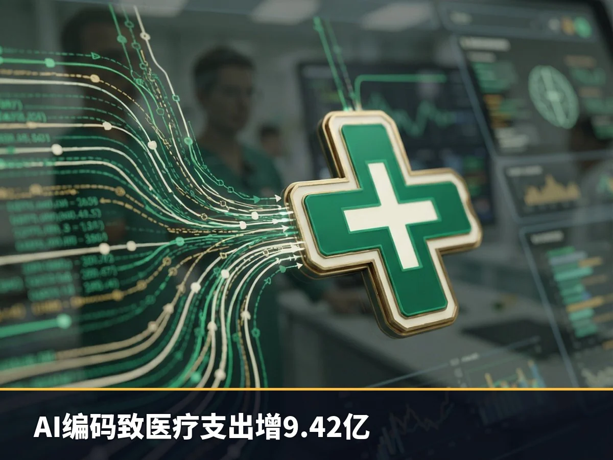 AI编码致医疗支出增9.42亿