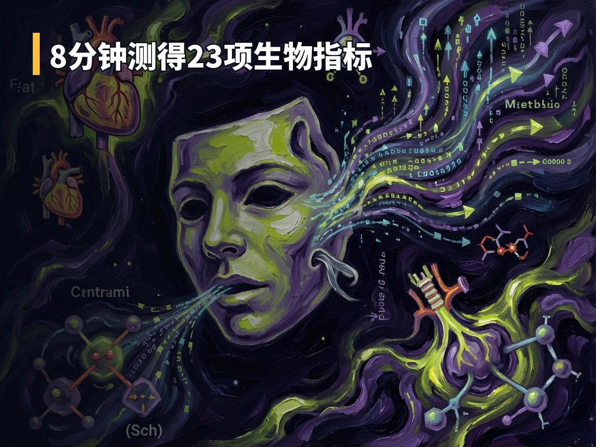 8分钟测得23项生物指标
