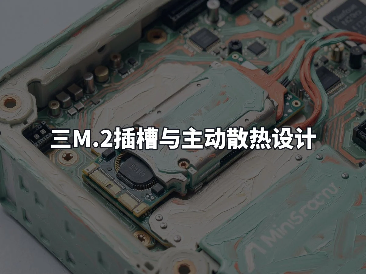 三M.2插槽与主动散热设计