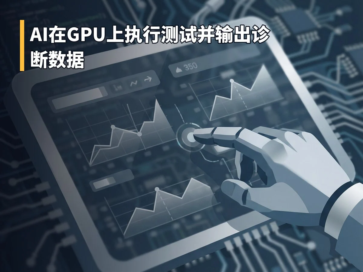 AI在GPU上执行测试并输出诊断数据