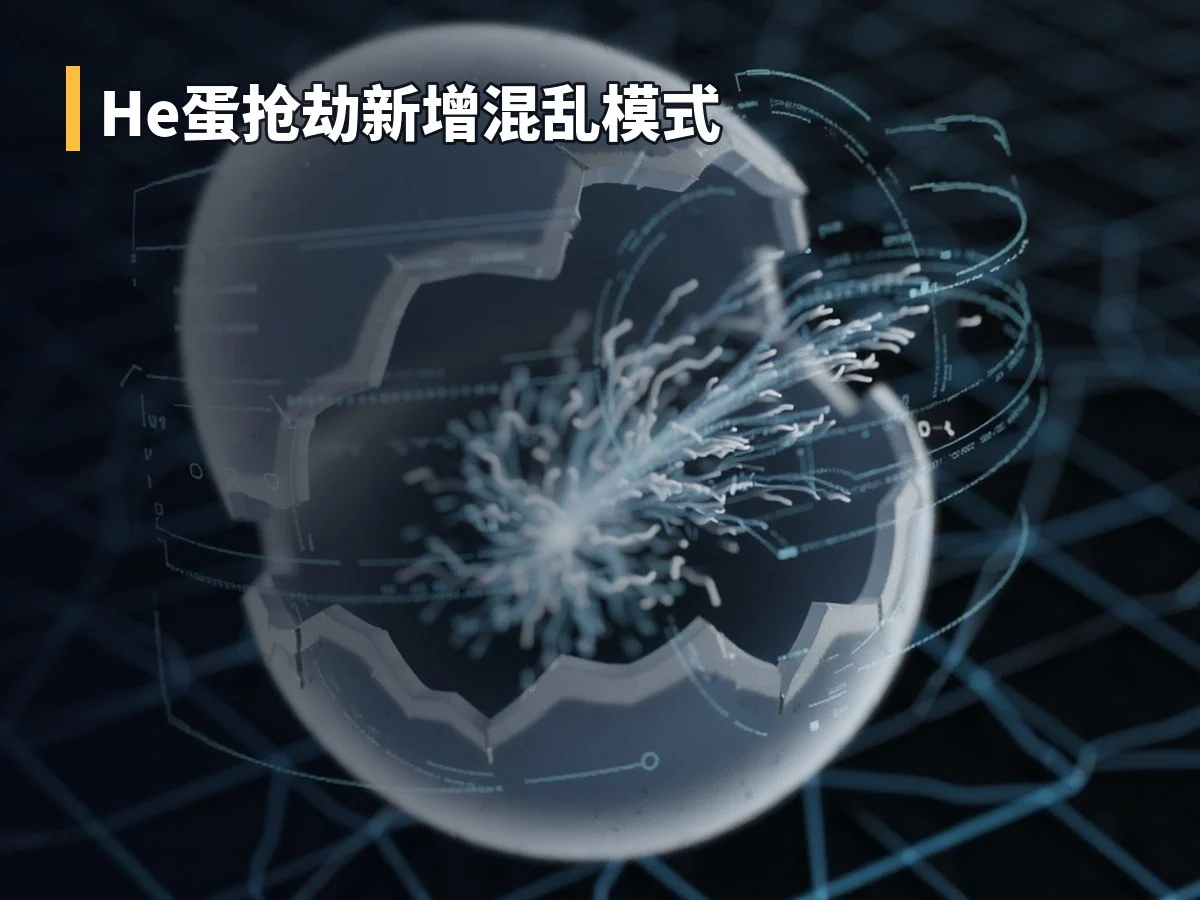 He蛋抢劫新增混乱模式