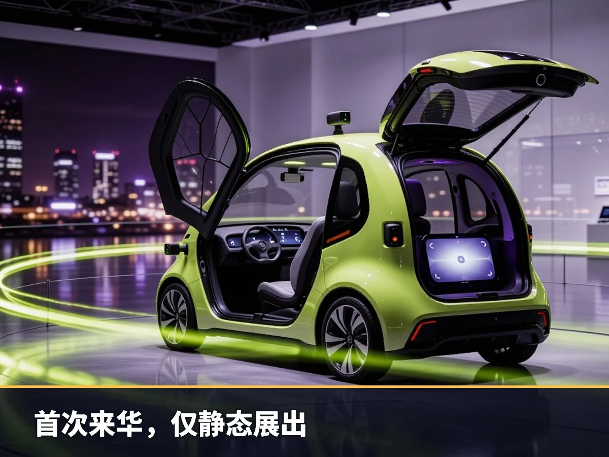 首次来华,仅静态展出