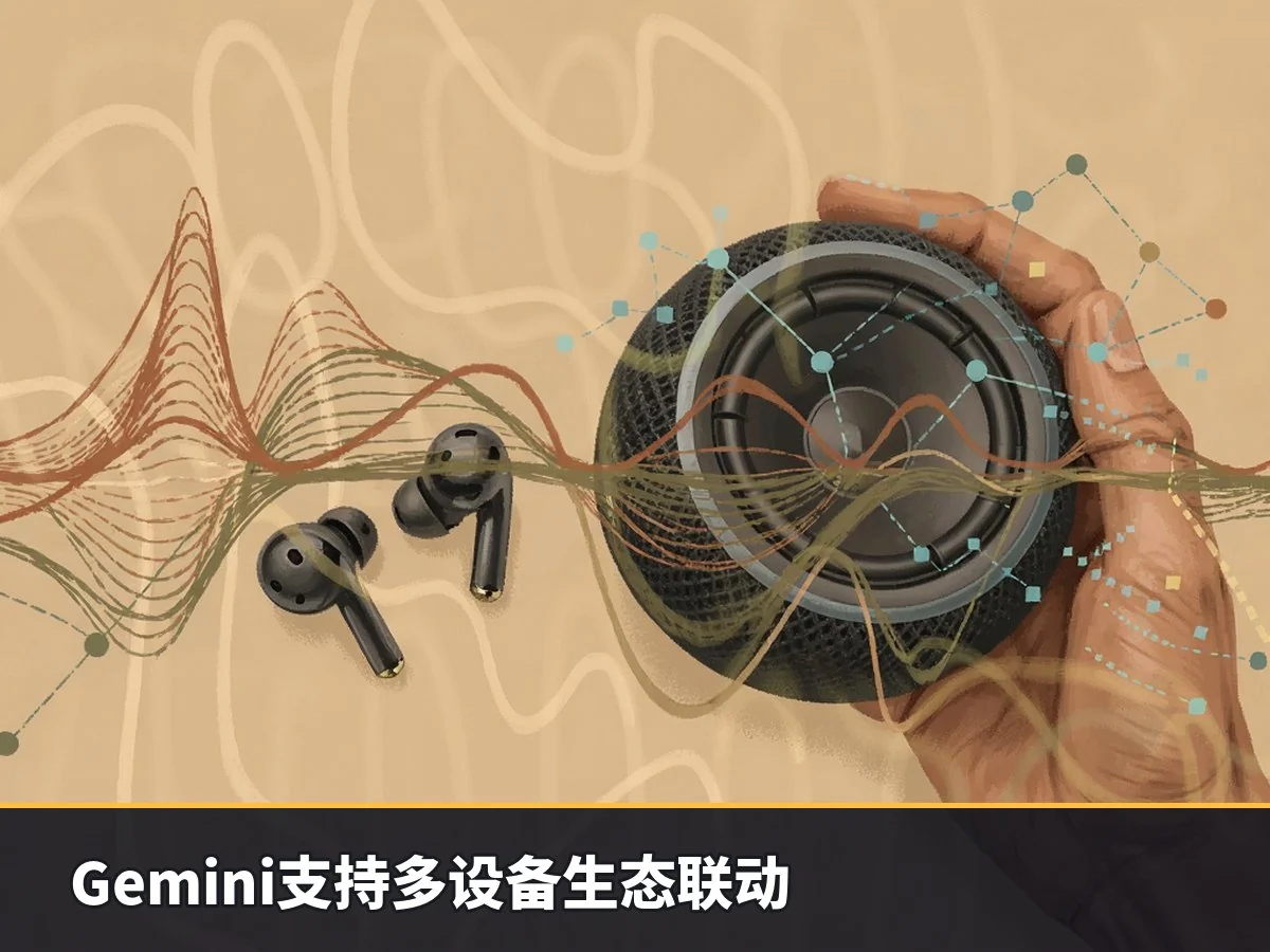 Gemini支持多设备生态联动
