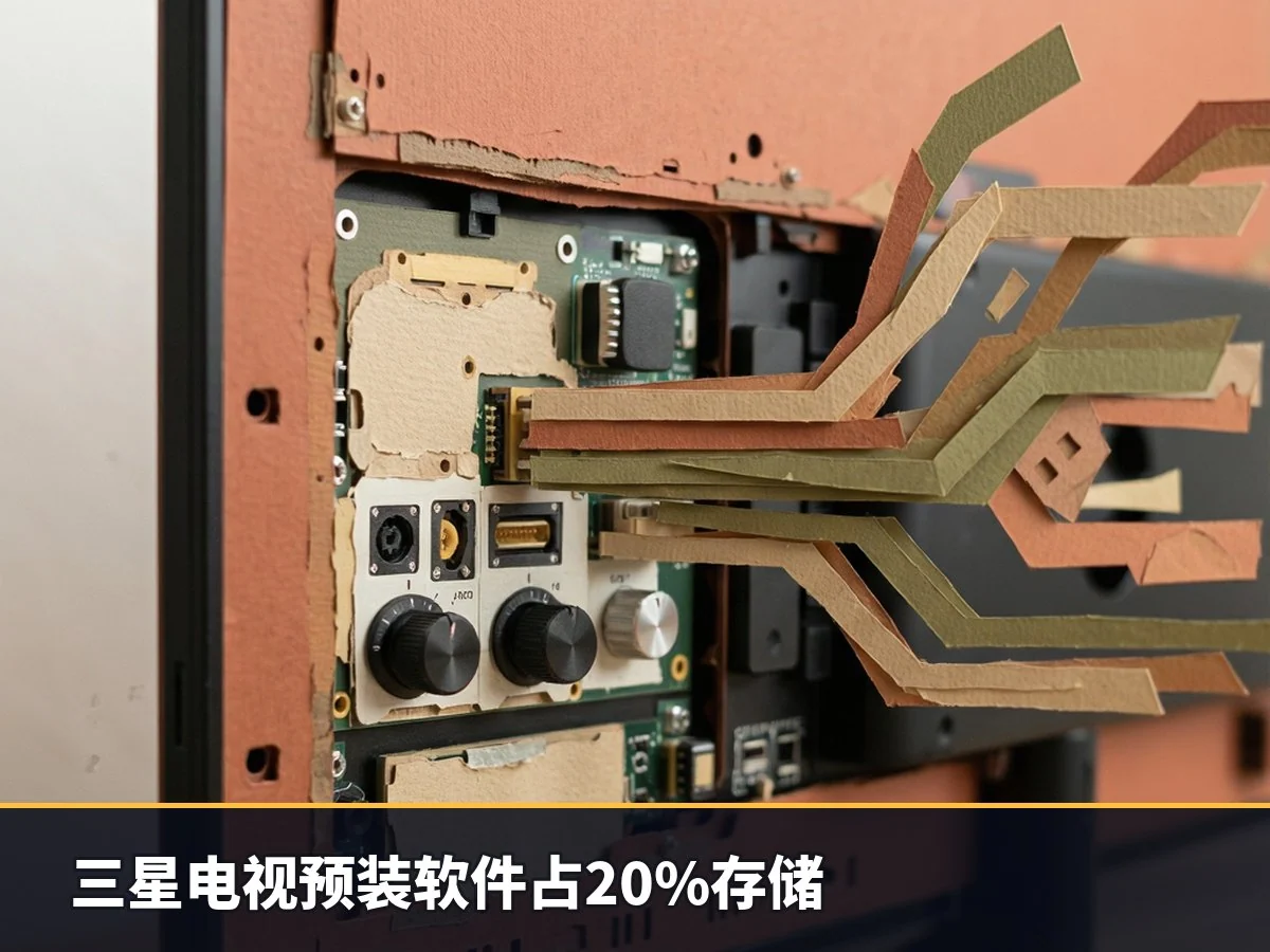 三星电视预装软件占20%存储