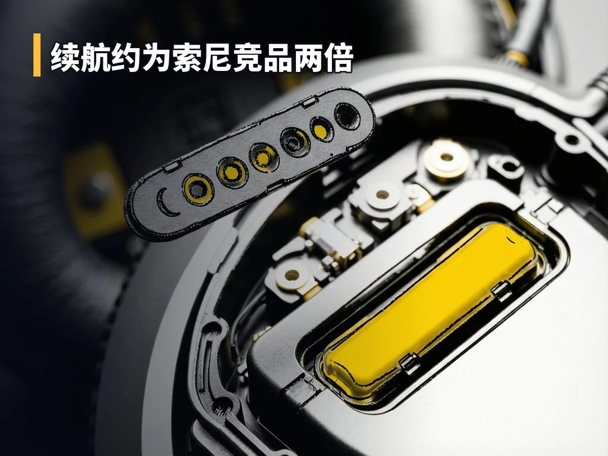 续航约为索尼竞品两倍