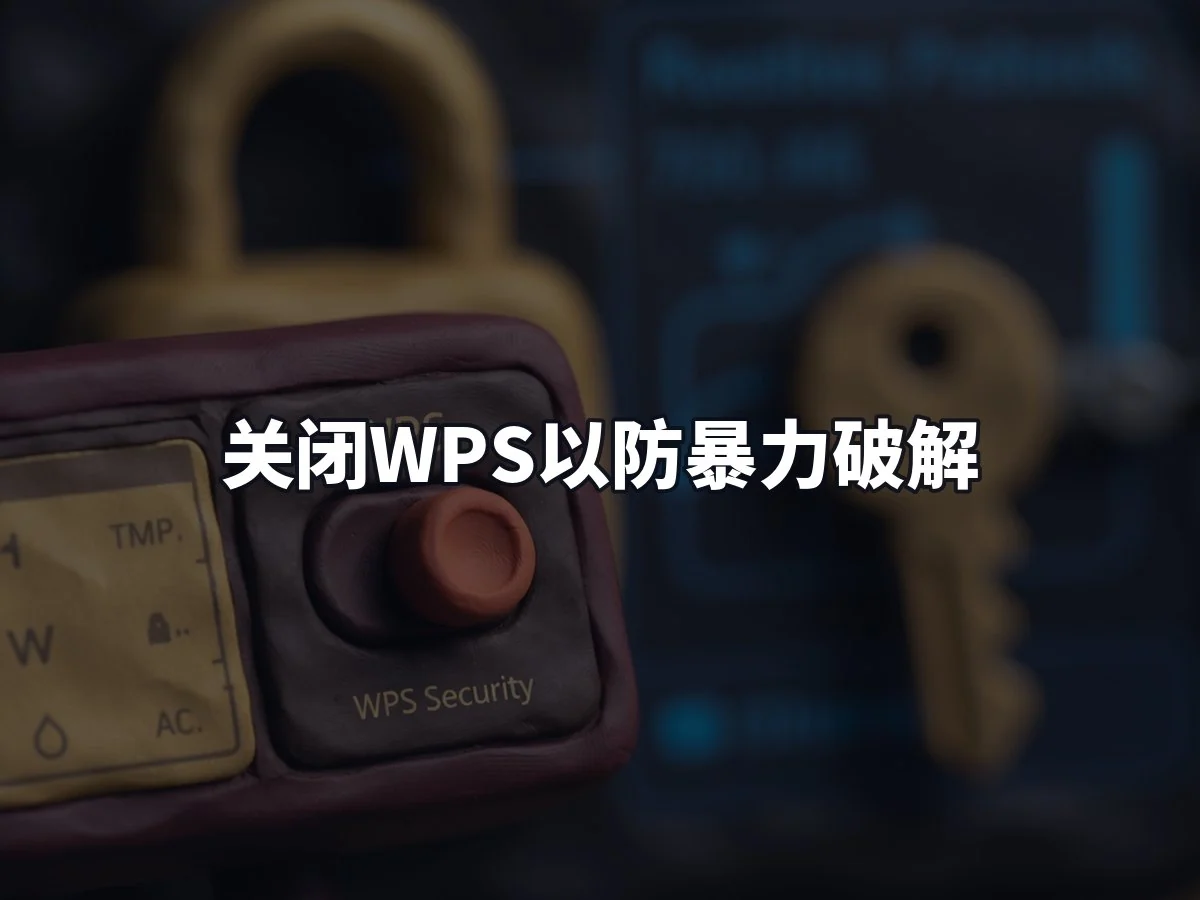 关闭WPS以防暴力破解