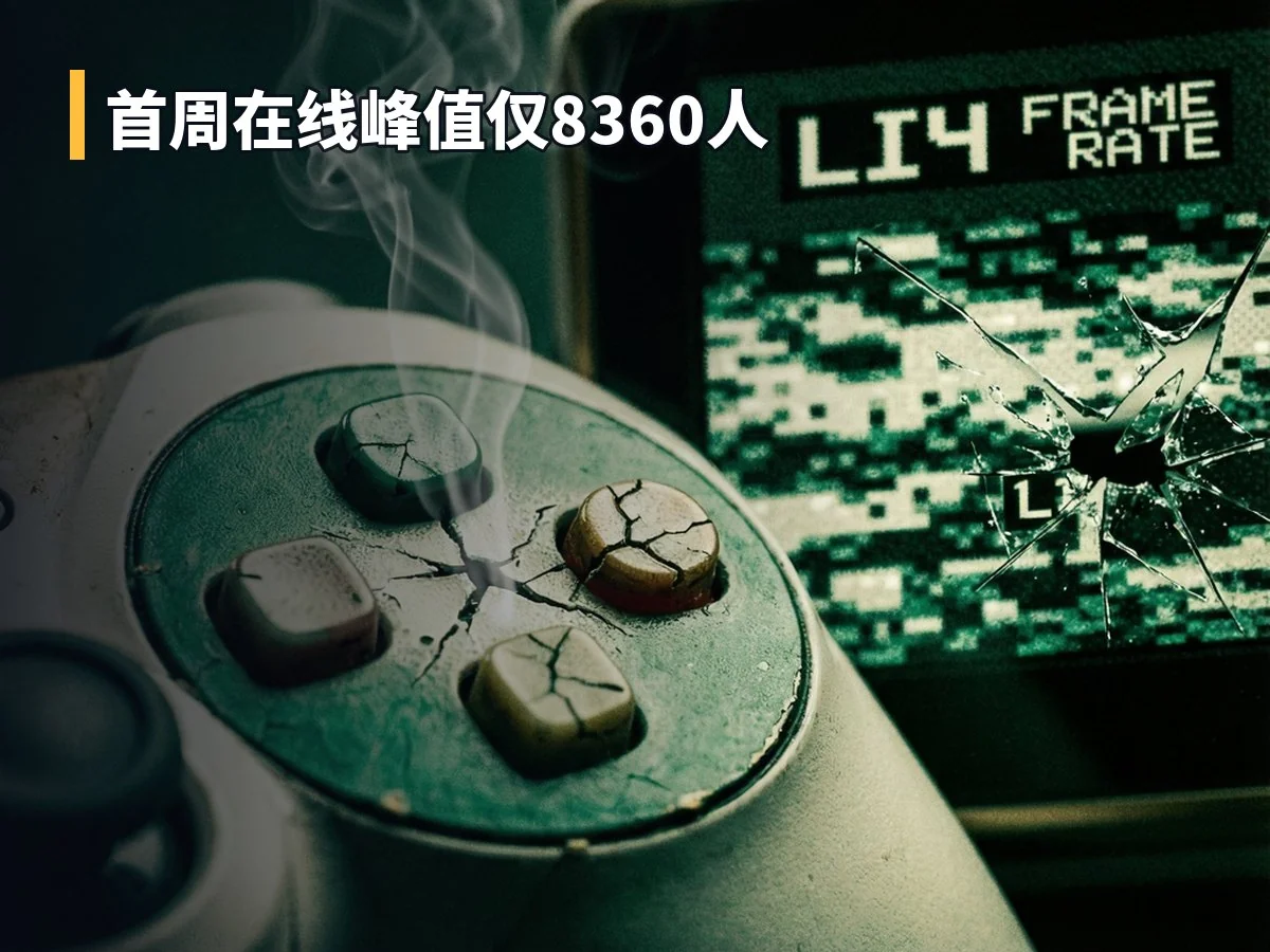 首周在线峰值仅8360人