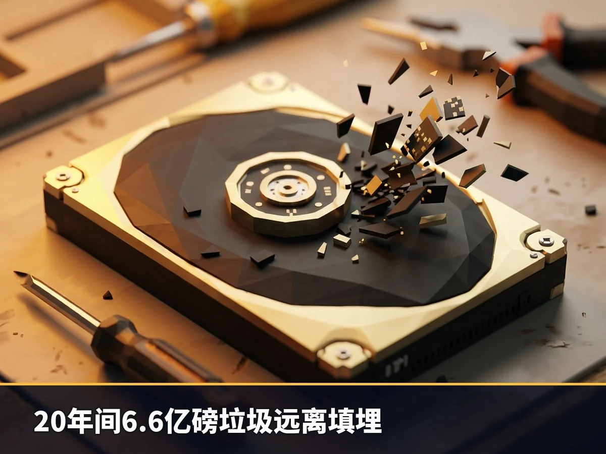 20年间6.6亿磅垃圾远离填埋