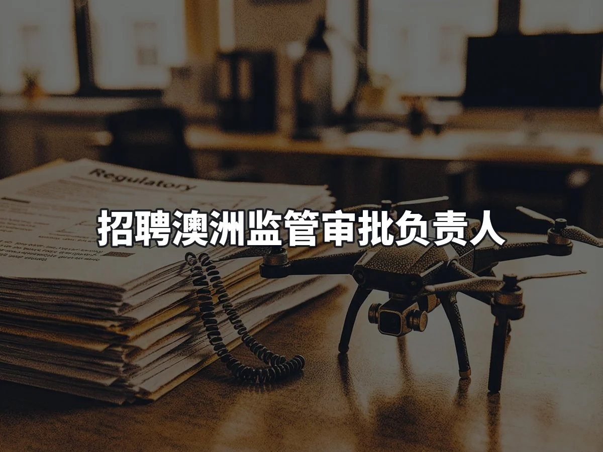 招聘澳洲监管审批负责人