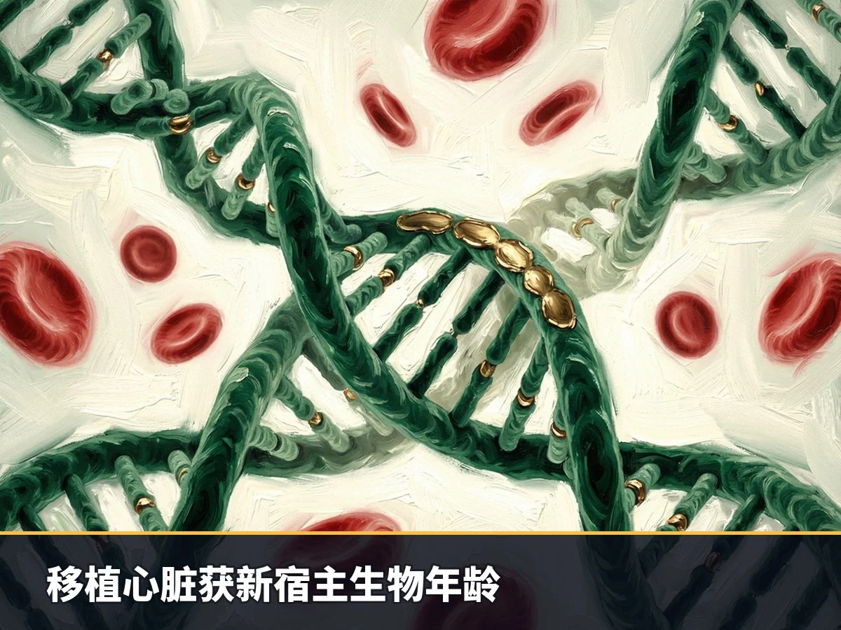 移植心脏获新宿主生物年龄
