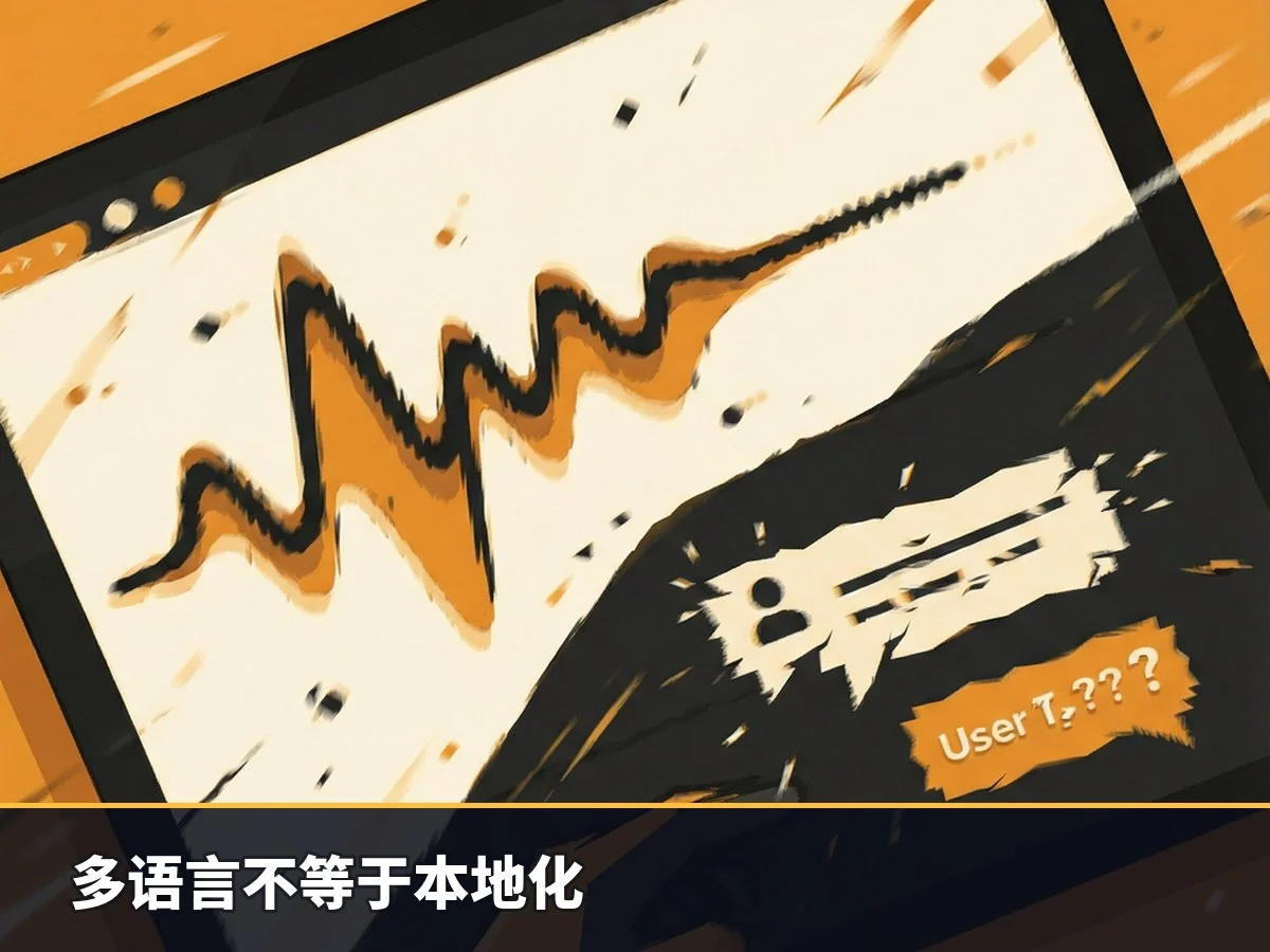 多语言不等于本地化