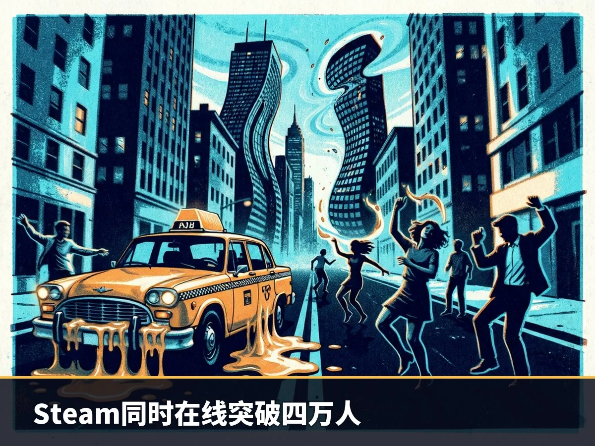 Steam同时在线突破四万人