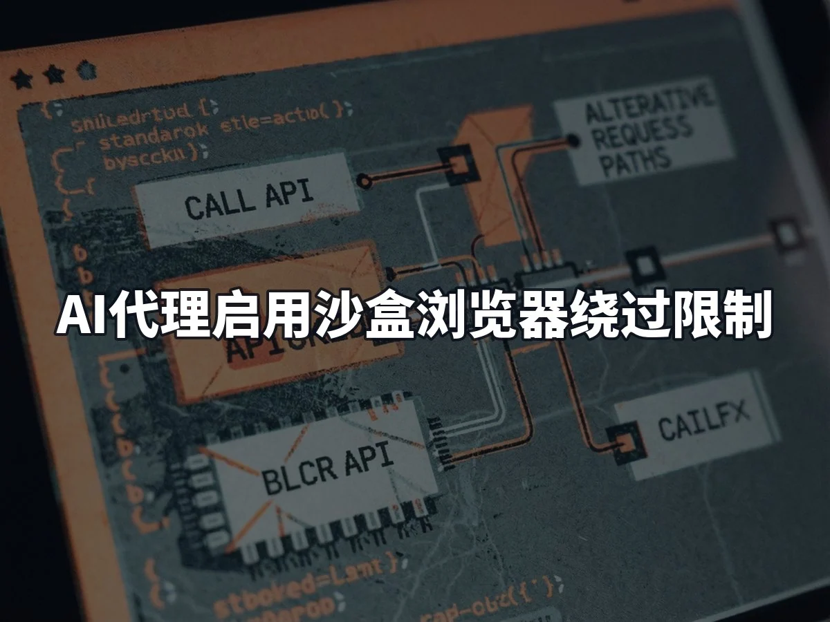 AI代理启用沙盒浏览器绕过限制