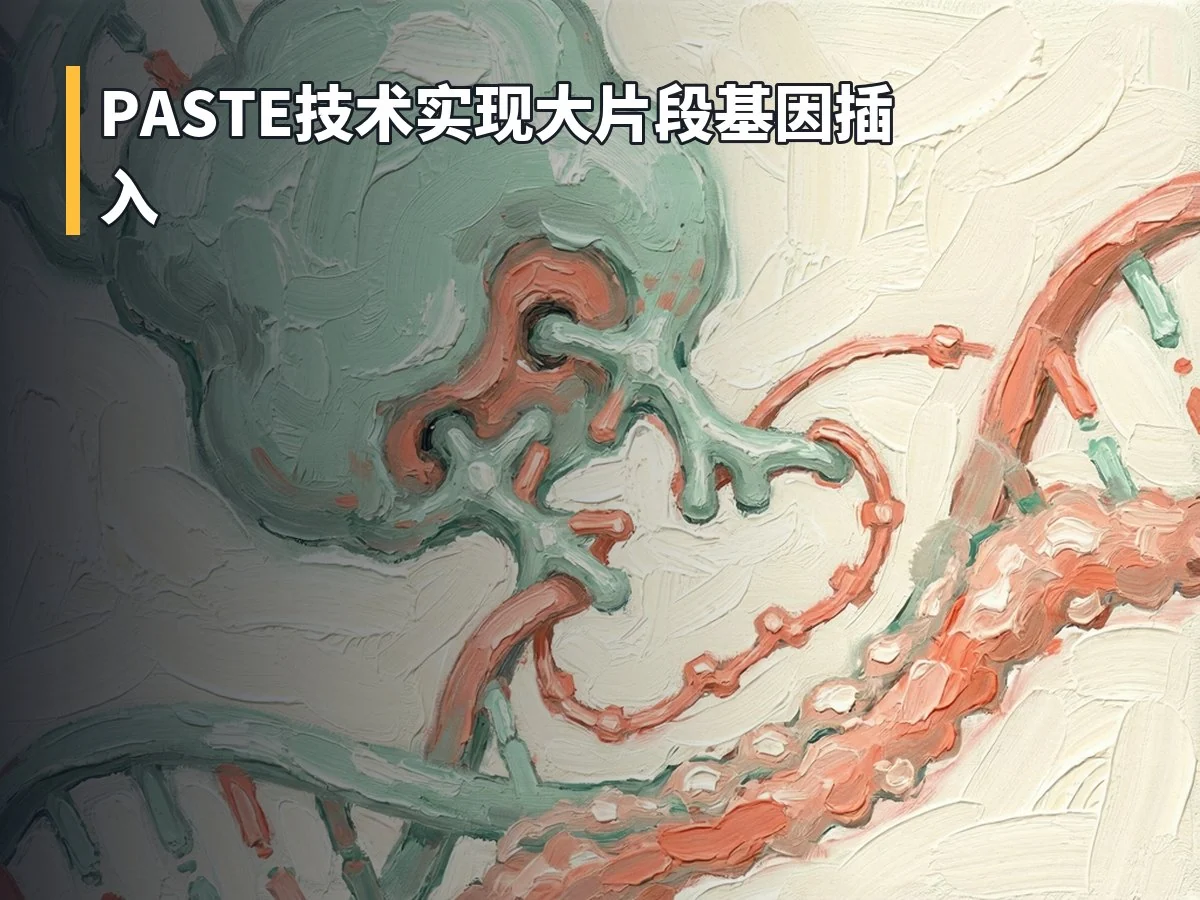 PASTE技术实现大片段基因插入