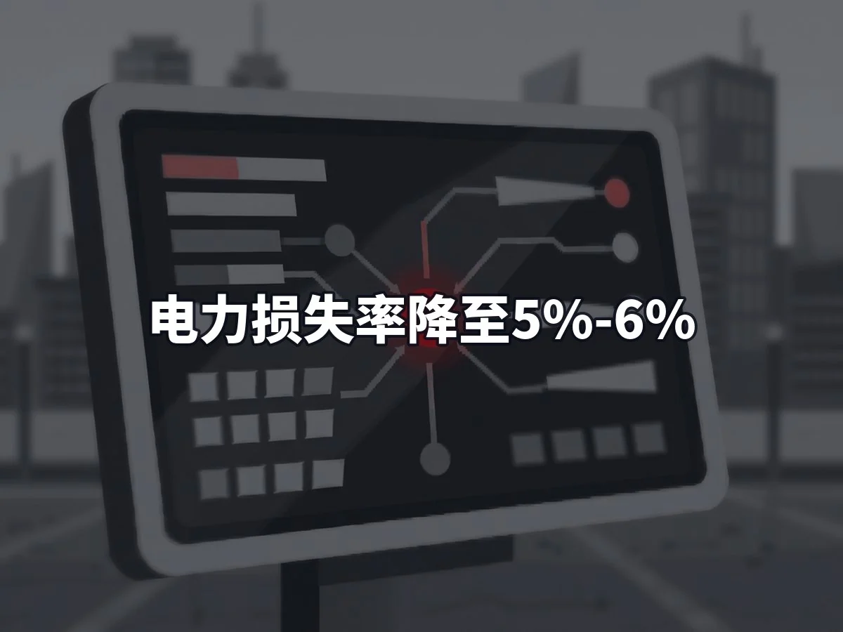 电力损失率降至5%-6%
