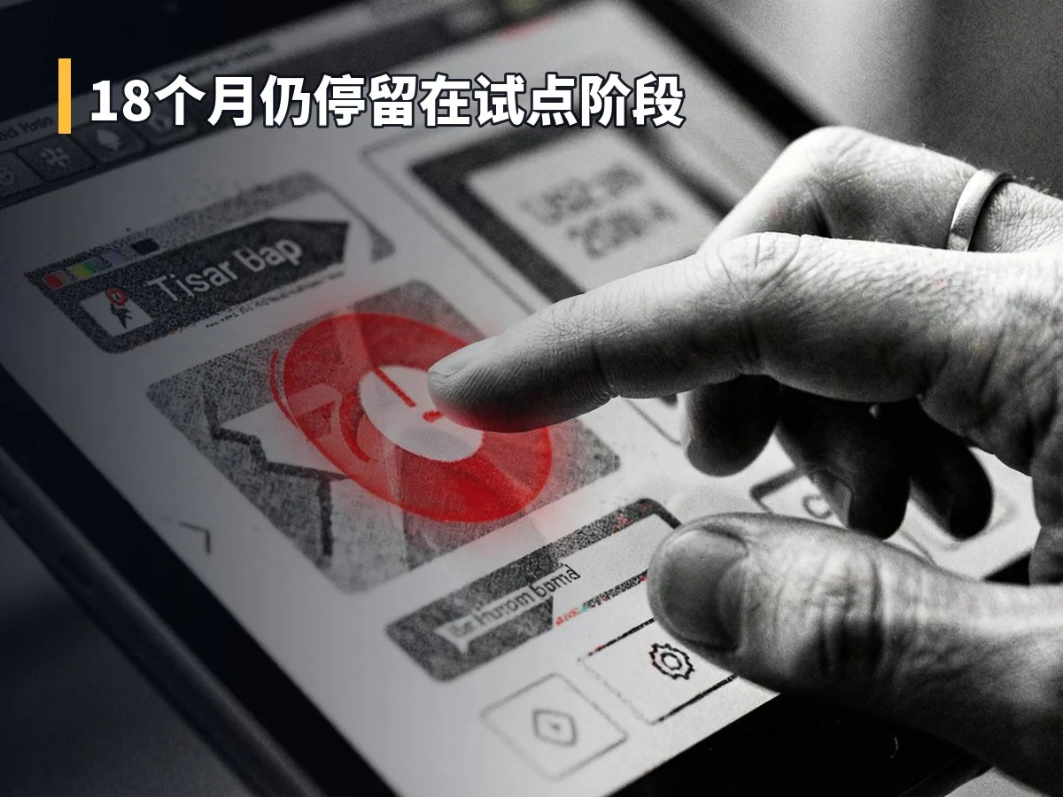 18个月仍停留在试点阶段