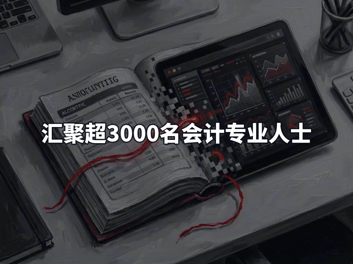 汇聚超3000名会计专业人士