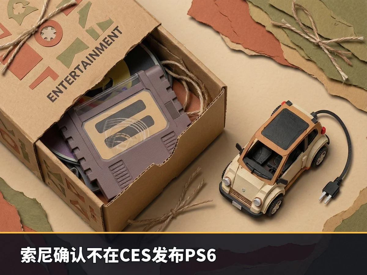 索尼确认不在CES发布PS6