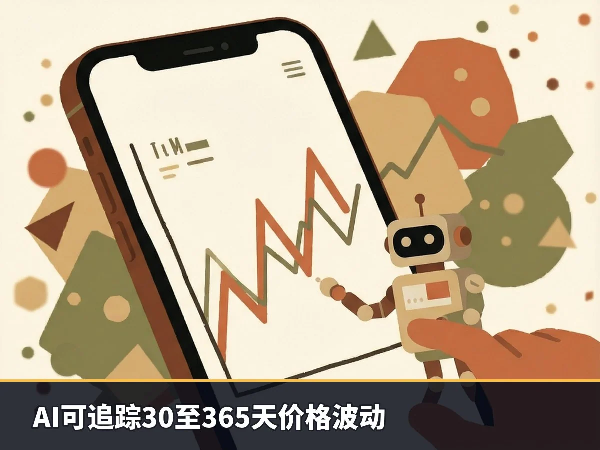 AI可追踪30至365天价格波动