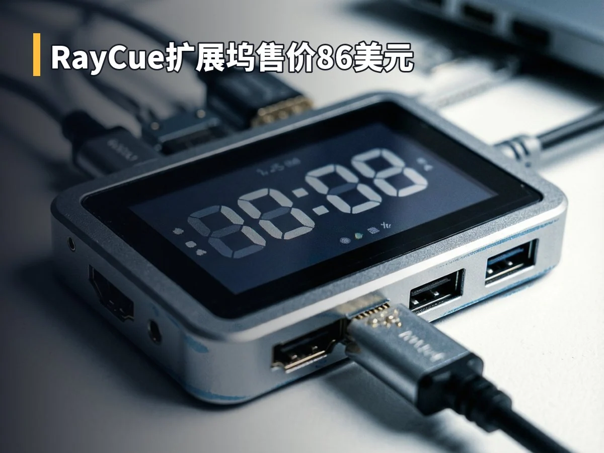 RayCue扩展坞售价86美元