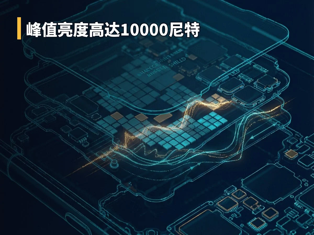 峰值亮度高达10000尼特