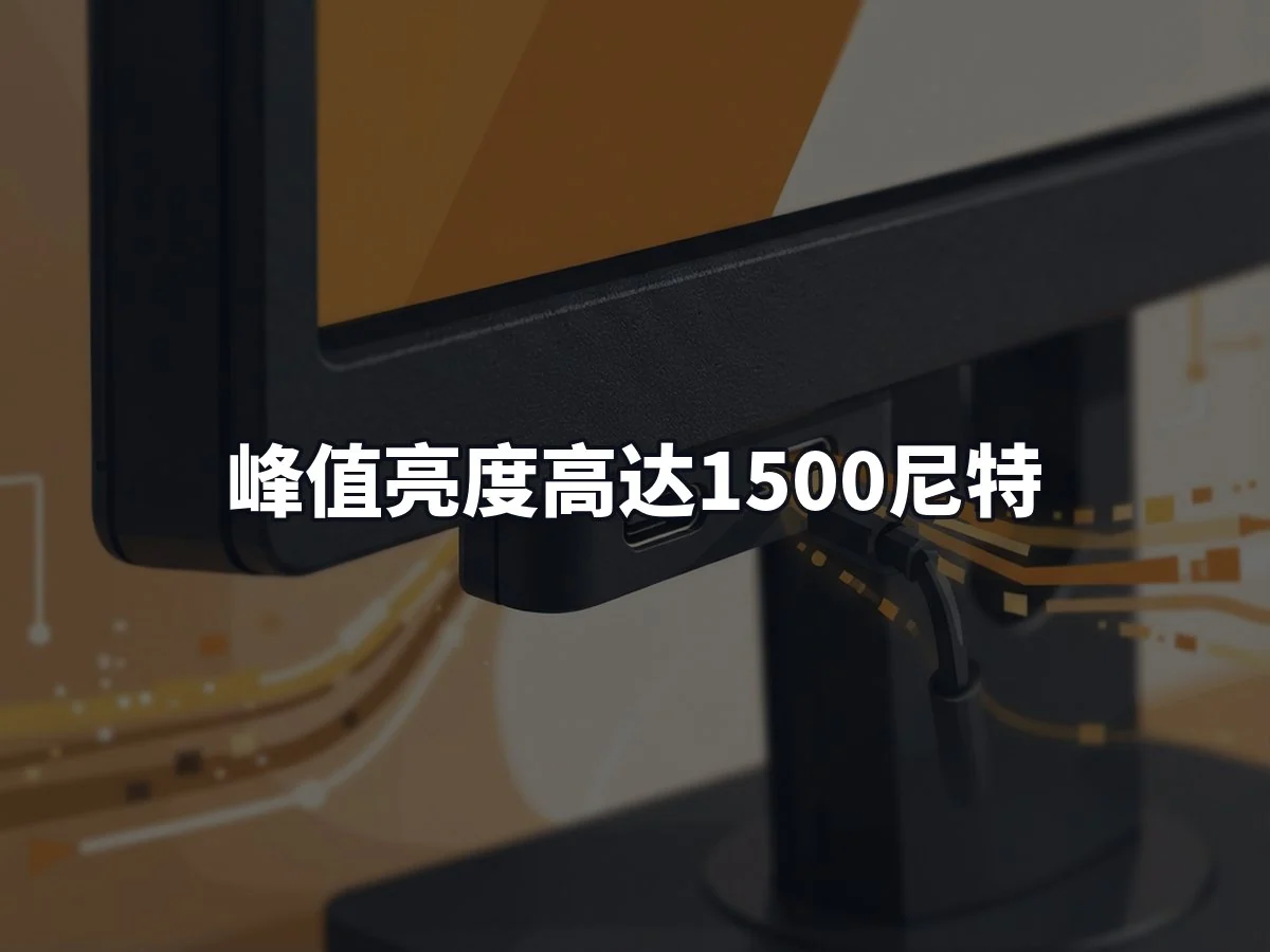 峰值亮度高达1500尼特