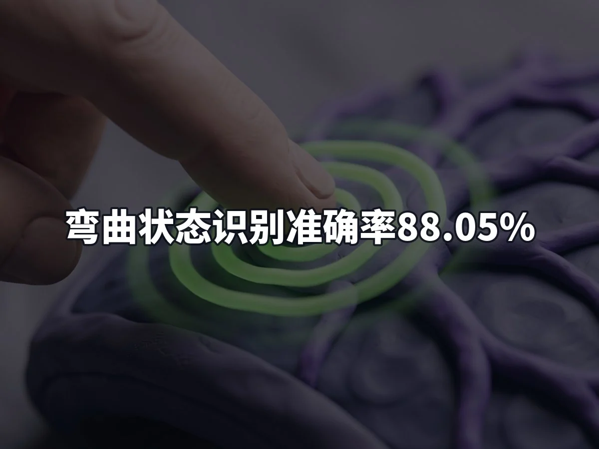 弯曲状态识别准确率88.05%
