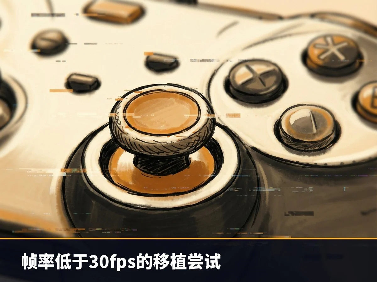 帧率低于30fps的移植尝试