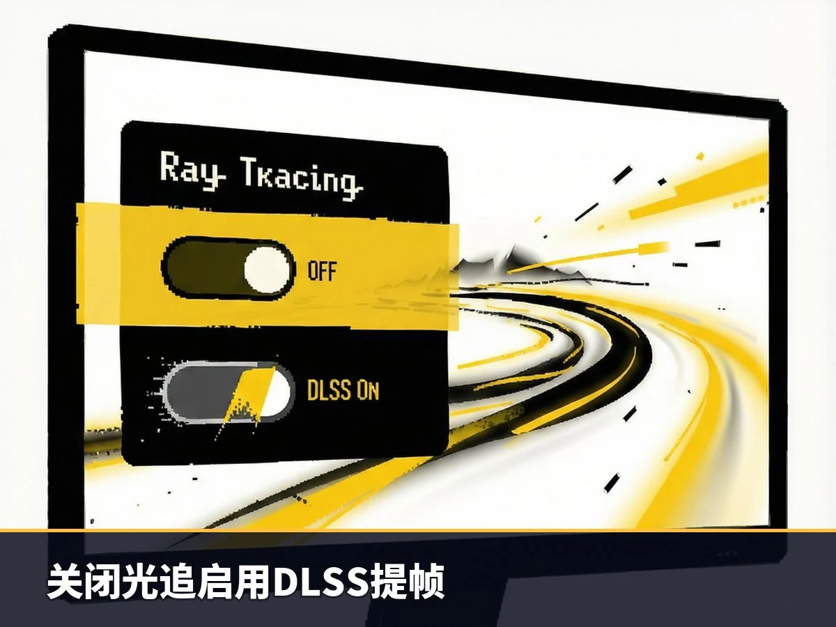 关闭光追启用DLSS提帧